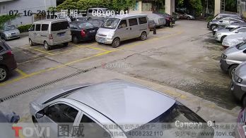 100萬像素-廣州某停車場通道安裝網(wǎng)絡(luò)高清攝像機(jī)錄像效果演示